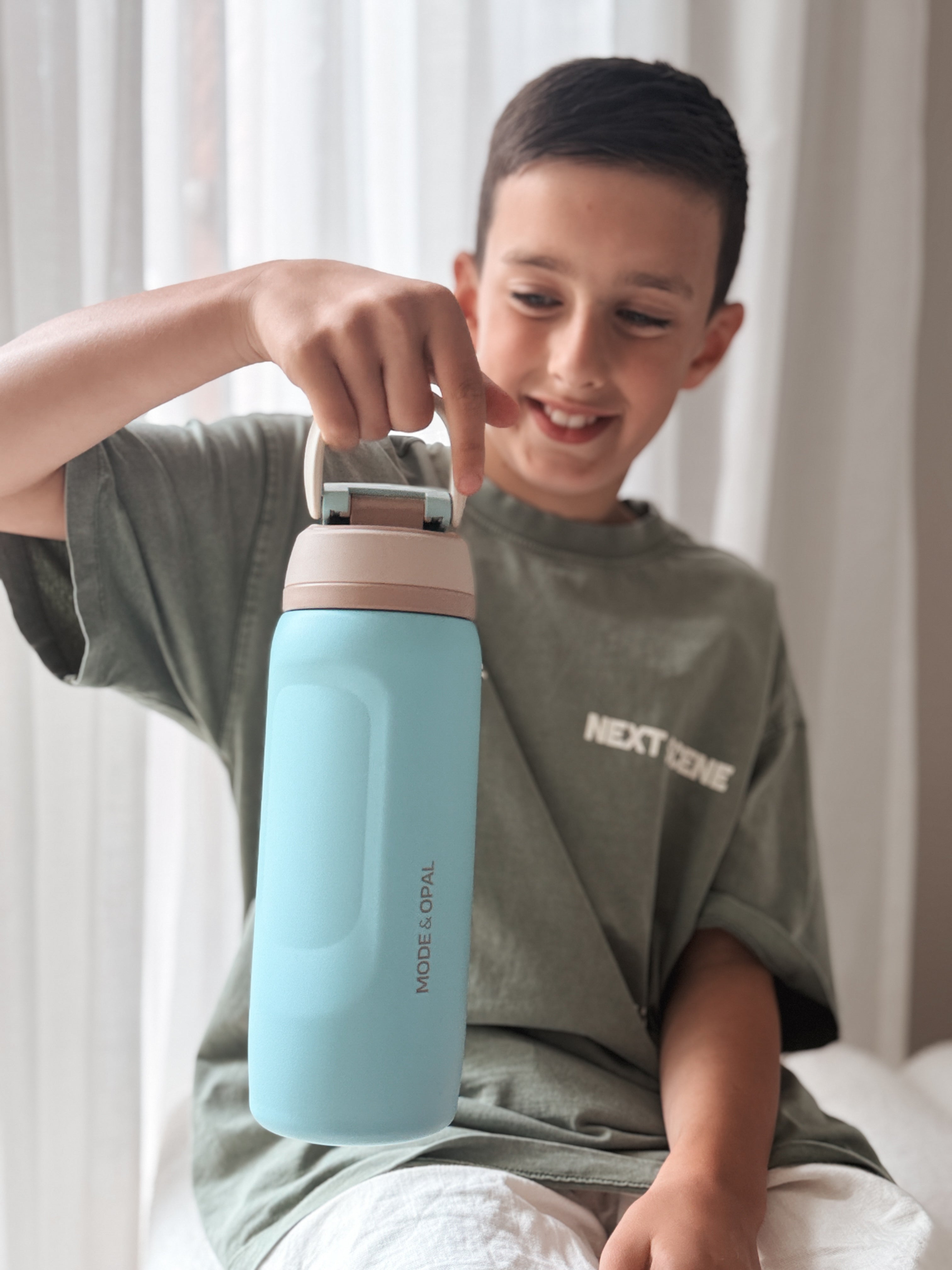 Insulated Drink Bottle - Powder Blue